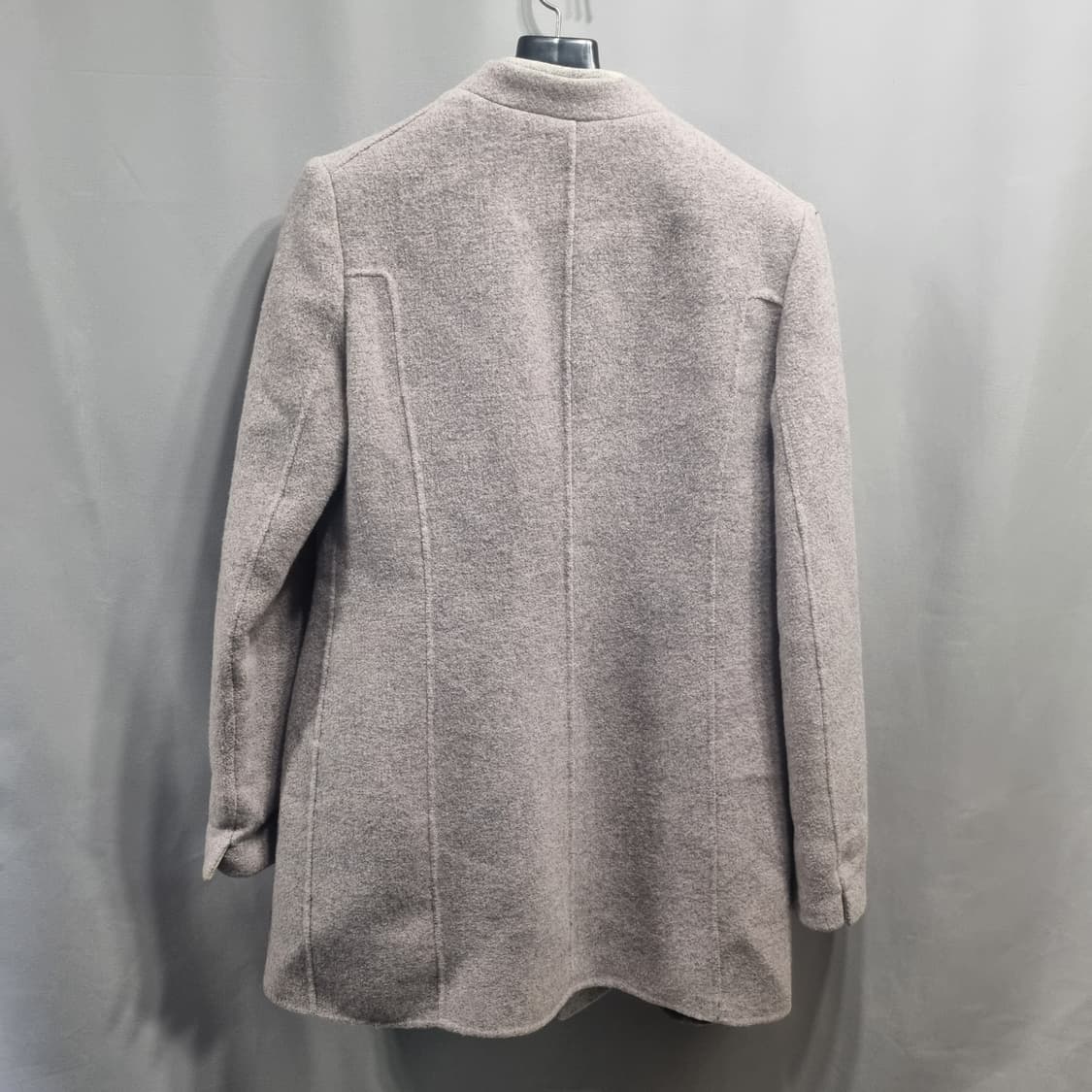 ISoup 그레이 모직 코트 상품이미지2