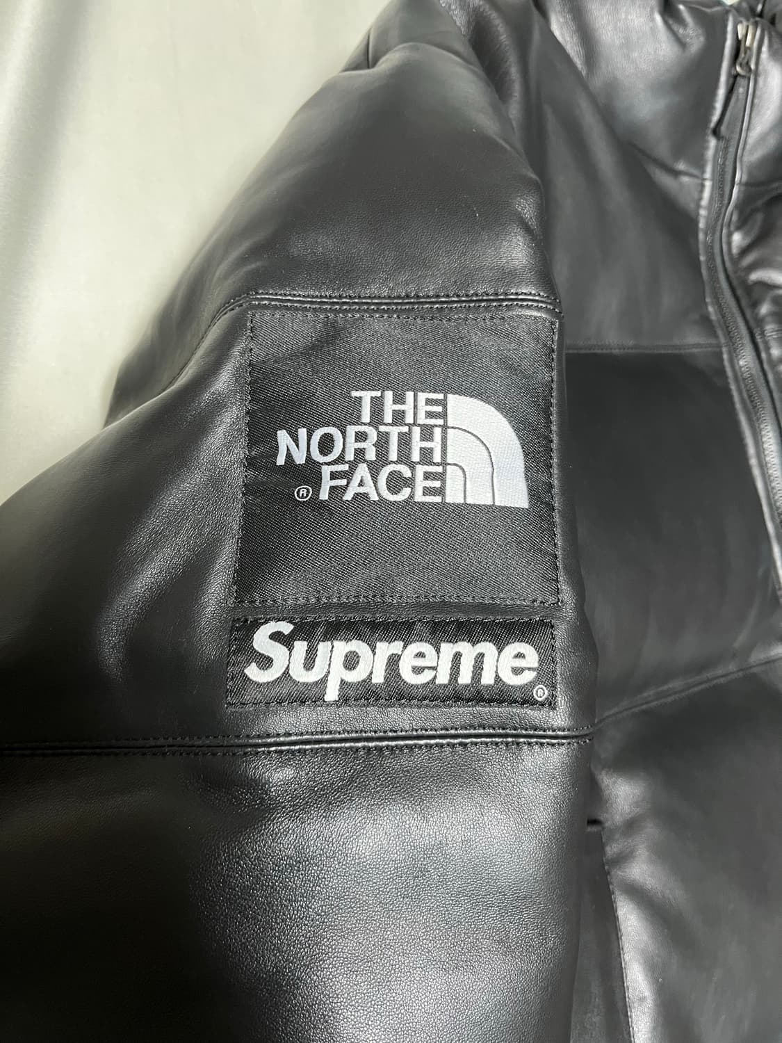 슈프림 노스페이스 레더눕시 L 상품이미지2