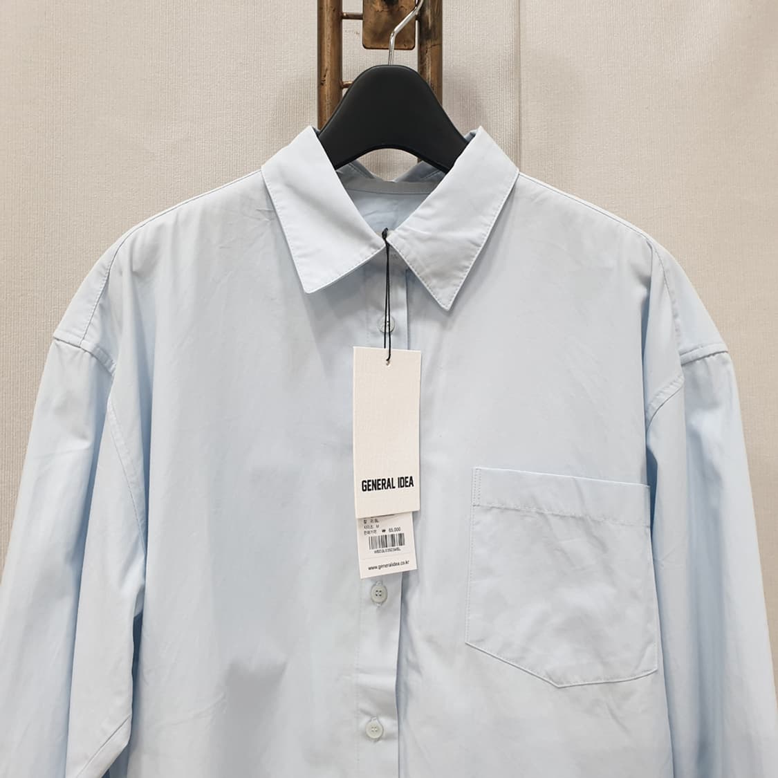 제너럴아이디어 루즈핏 코튼 셔츠 M (우먼용) 상품이미지2