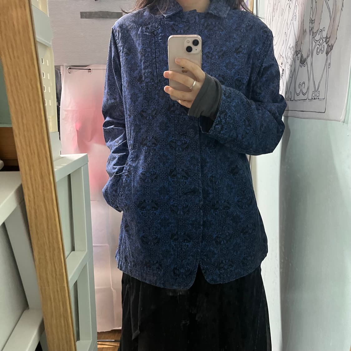 니들스 코튼 패턴 자켓 상품이미지3