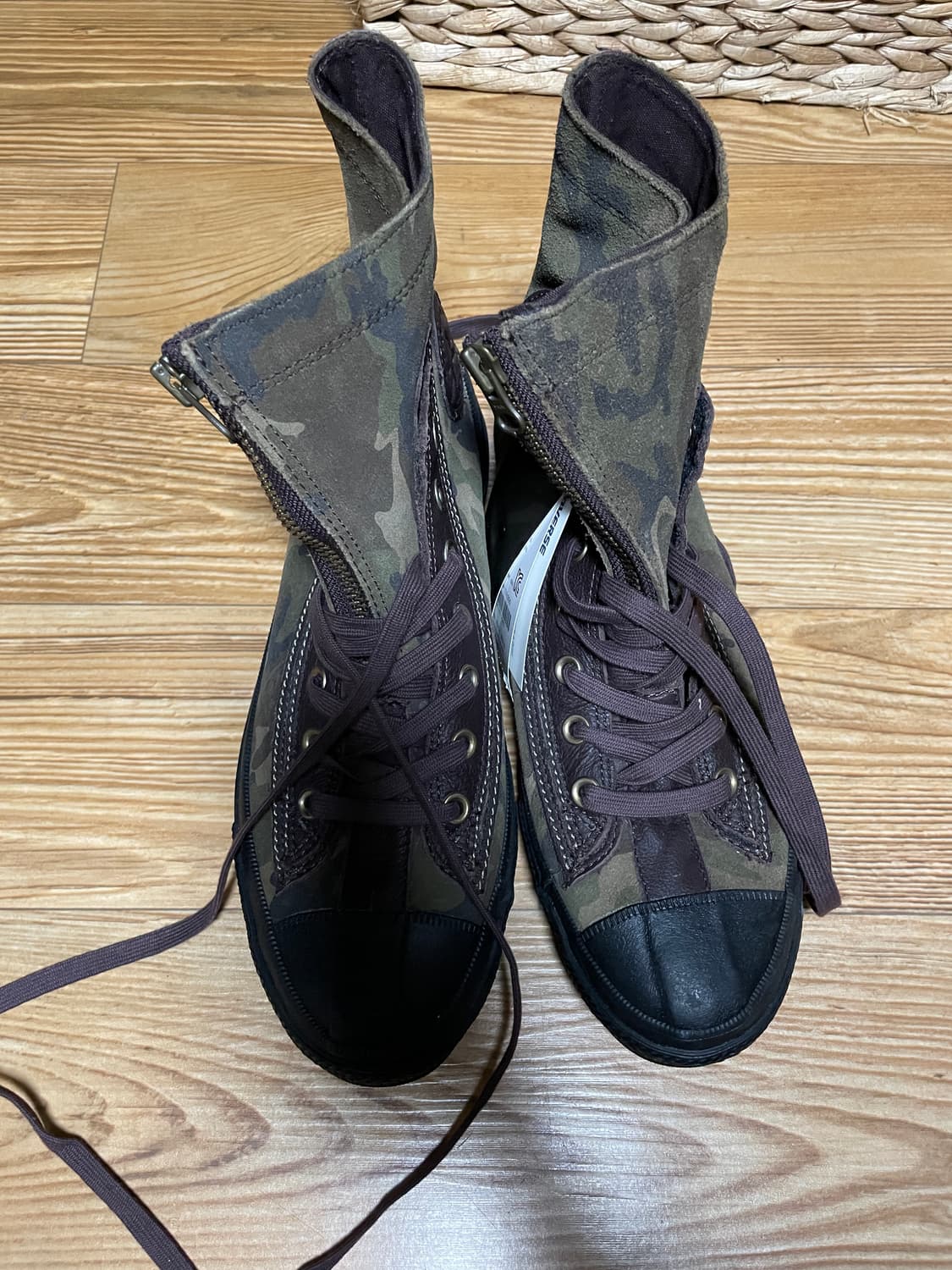 컨버스 컴뱃부츠 하이탑 카모 280 새제품 상품이미지3