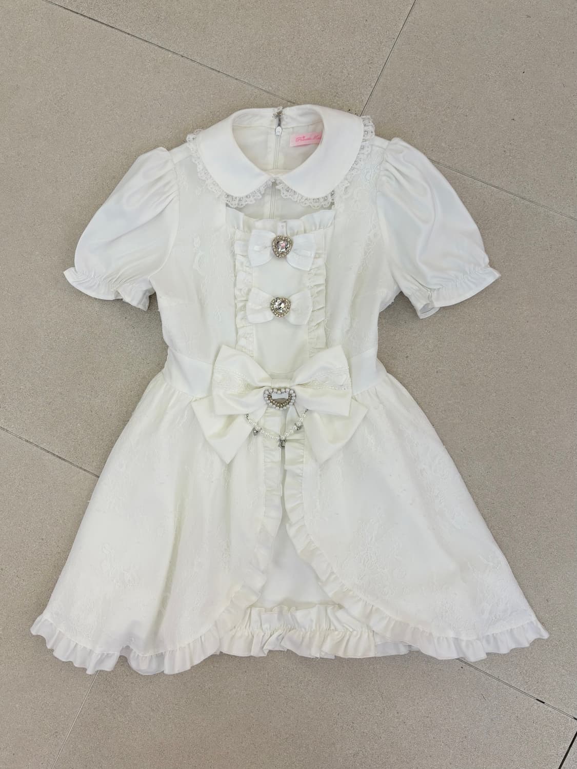 프린세스멜로디 리본 원피스 상품이미지1