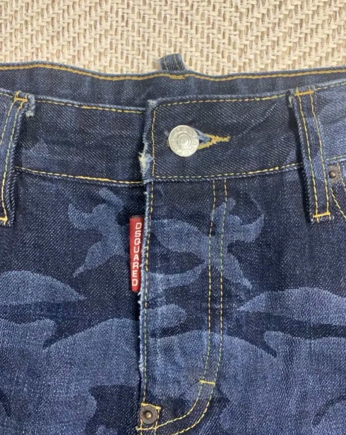 DSQUARED 디스퀘어드2  카모 데님 반바지 상품이미지3