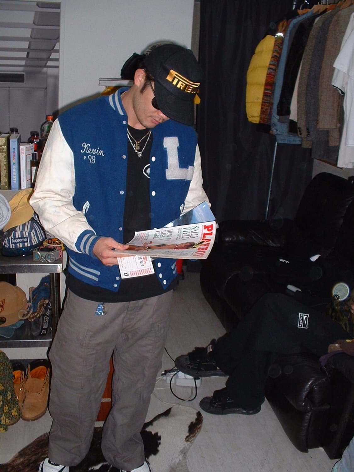 90s usa holloway 바시티 자켓 상품이미지1