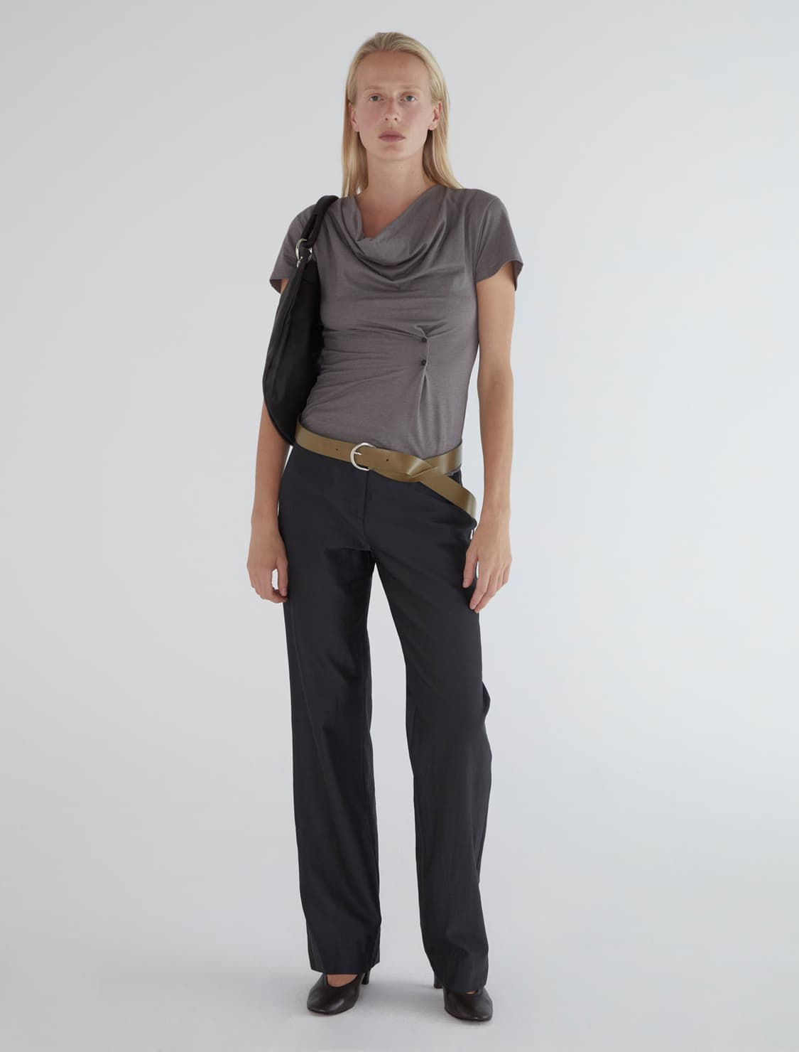 (S,M) 팔로마울 no2707 hazzard 하자드 슬리브탑 상품이미지3