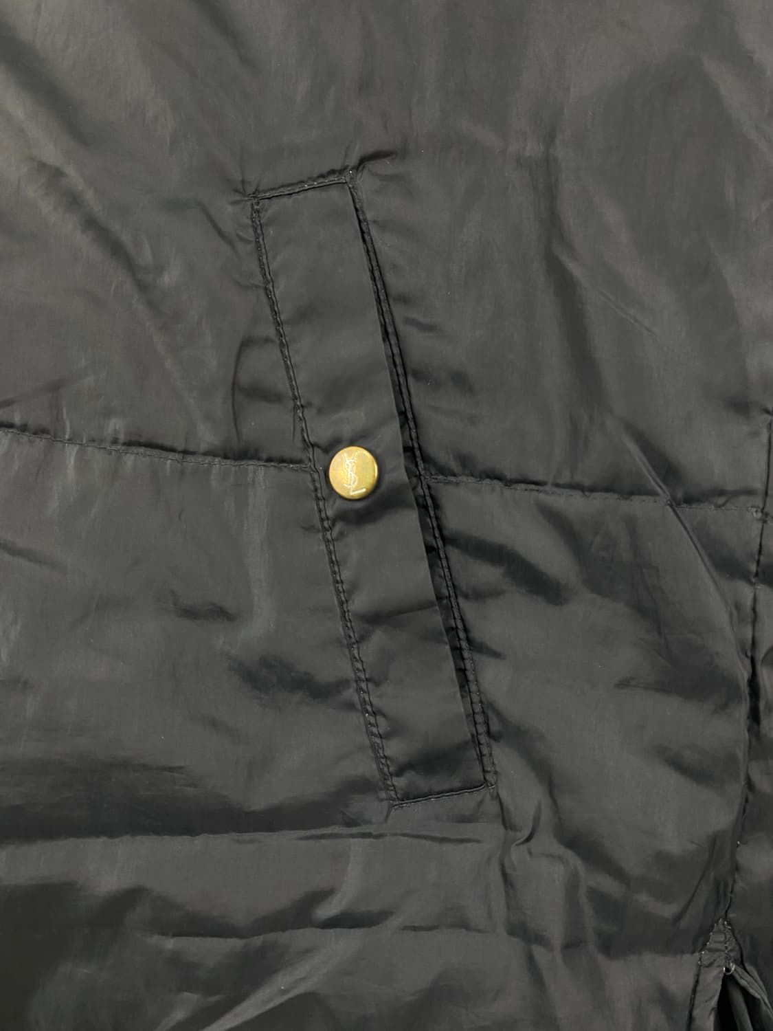 입생로랑 YSL 딥그린 조끼패딩 베스트 M <557> 상품이미지5