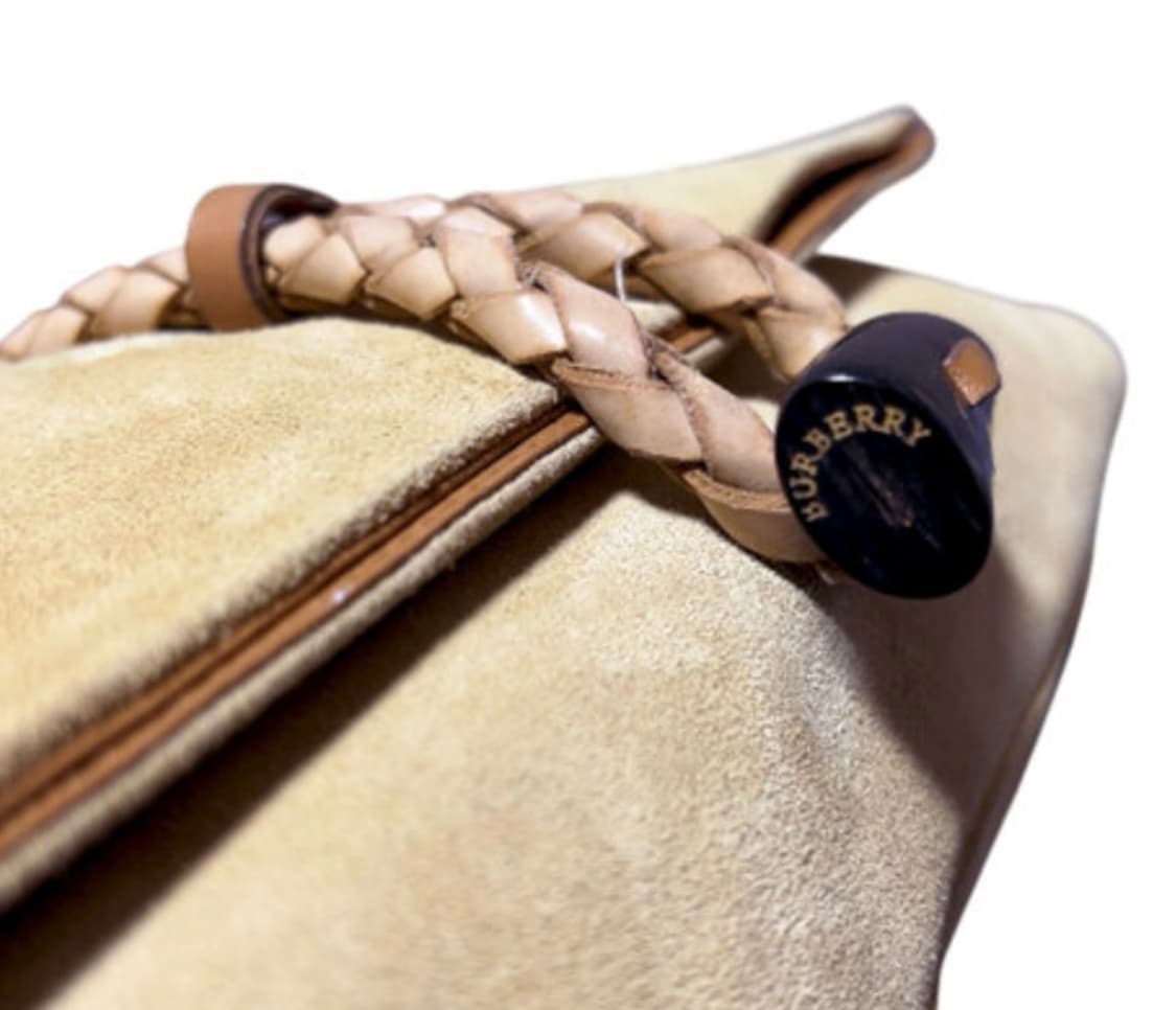 Burberry 버버리 스웨이드 가방 소가죽 상품이미지2