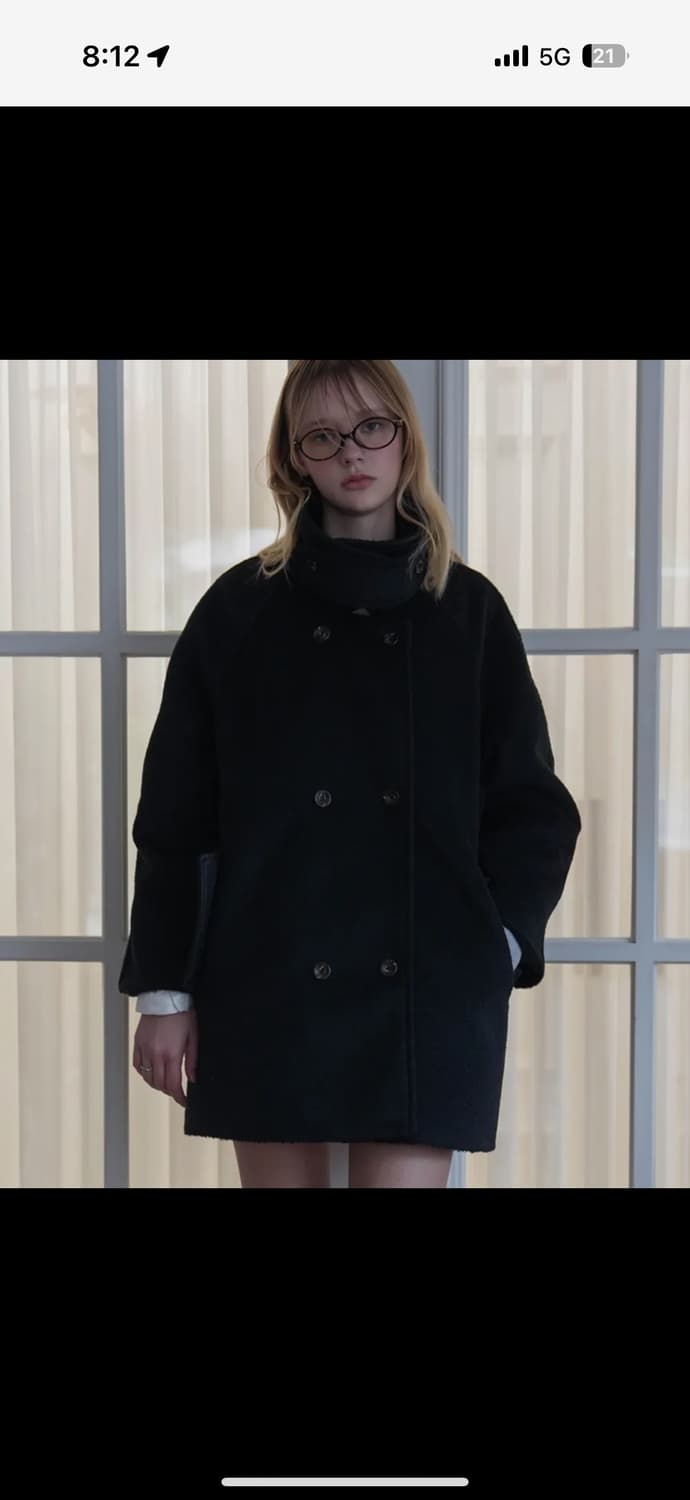 드헤베 하프코트 새제품 상품이미지2