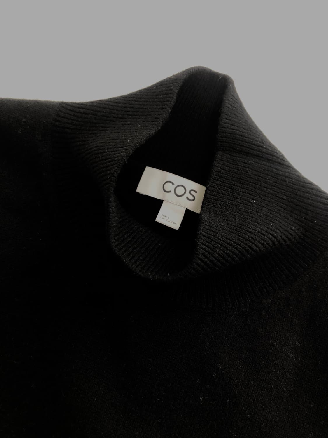COS 하이넥 벨트 니트  상품이미지5