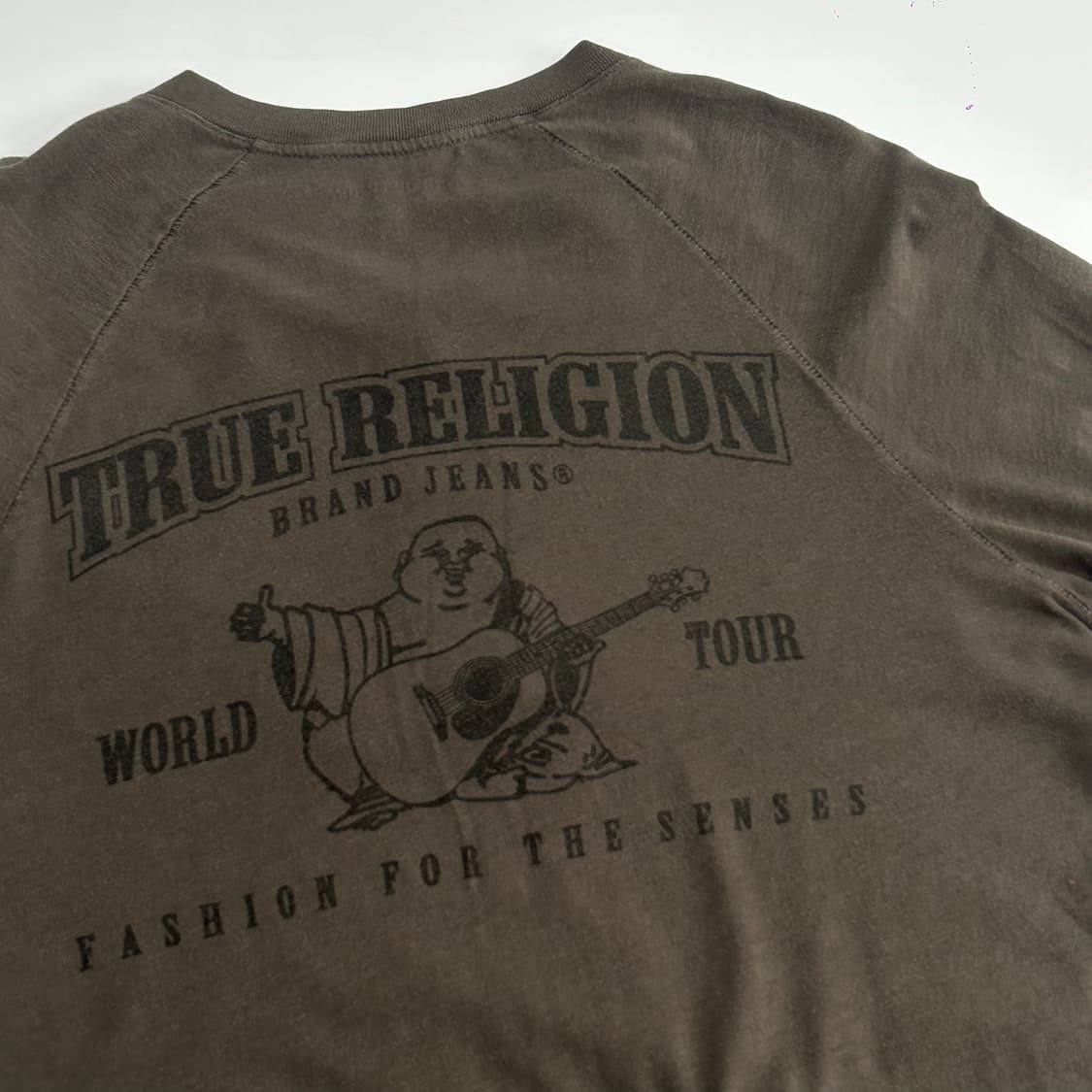 Truereligion 트루릴리젼 백포인트 버튼스냅 브라운 슬리브  상품이미지5