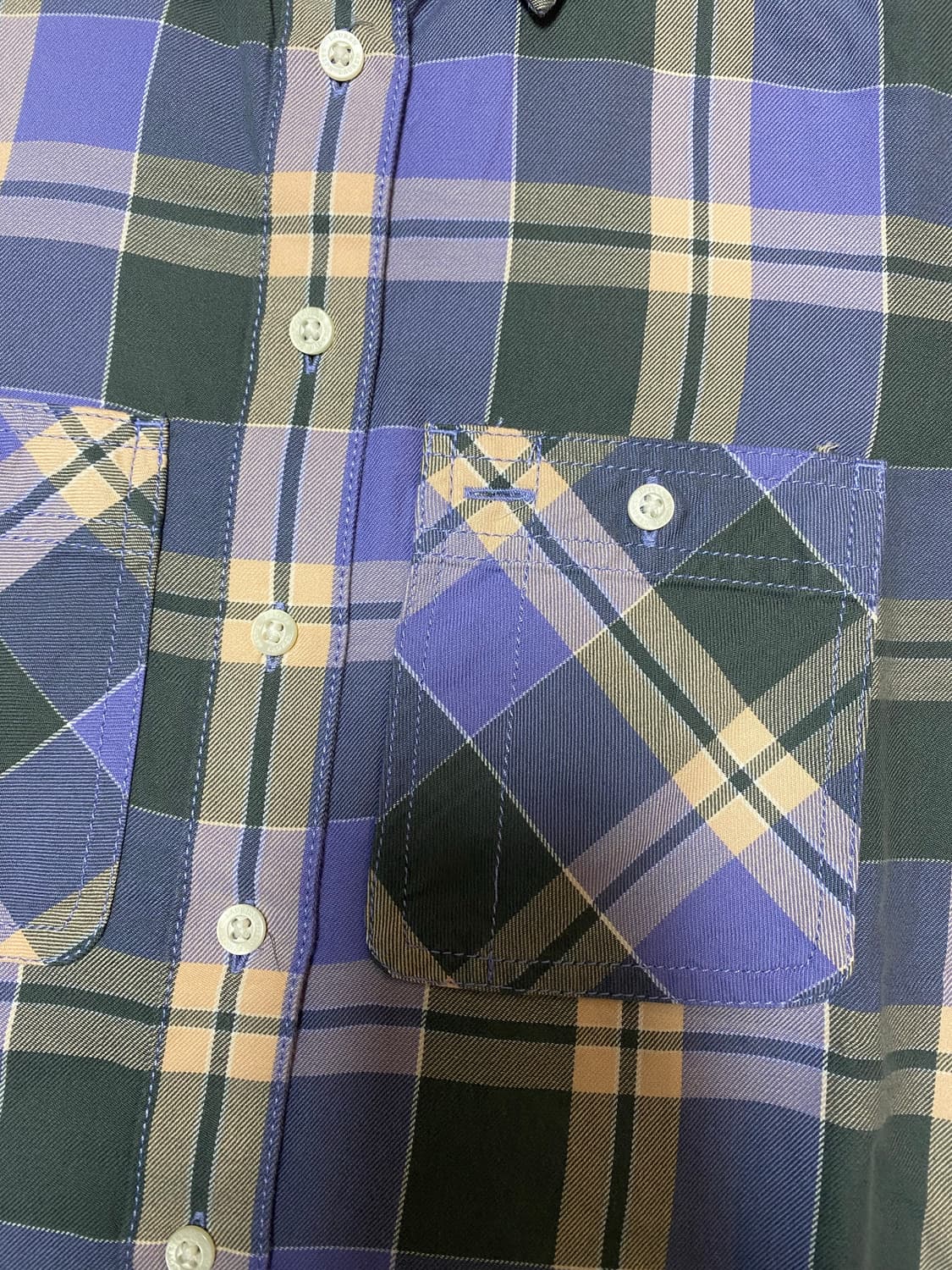 폴로 랄프로렌 체크 셔츠 XS 상품이미지4