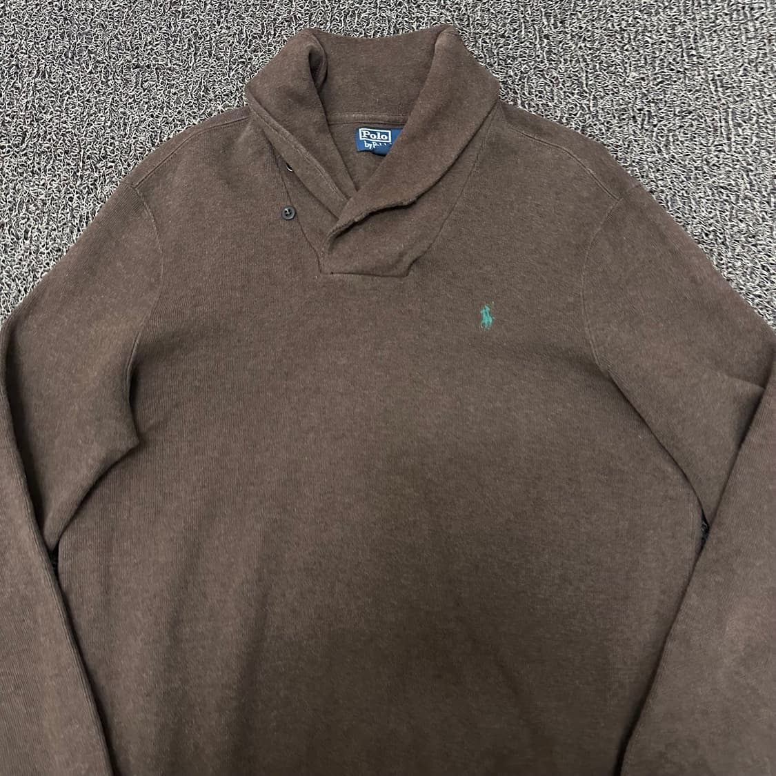 POLO 폴로 랄프로렌 목폴라 니트 브라운 L 상품이미지2