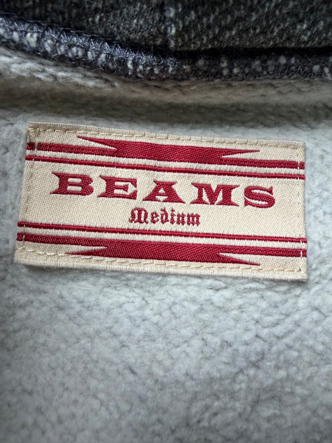 빔스 스티치 후드 집업 상품이미지3