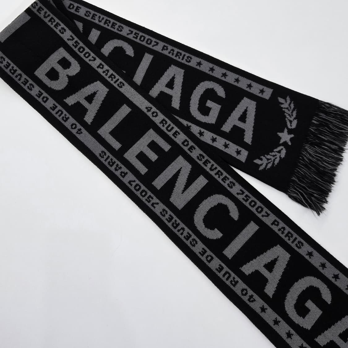 발렌시아가 로고 머플러 목도리 상품이미지4