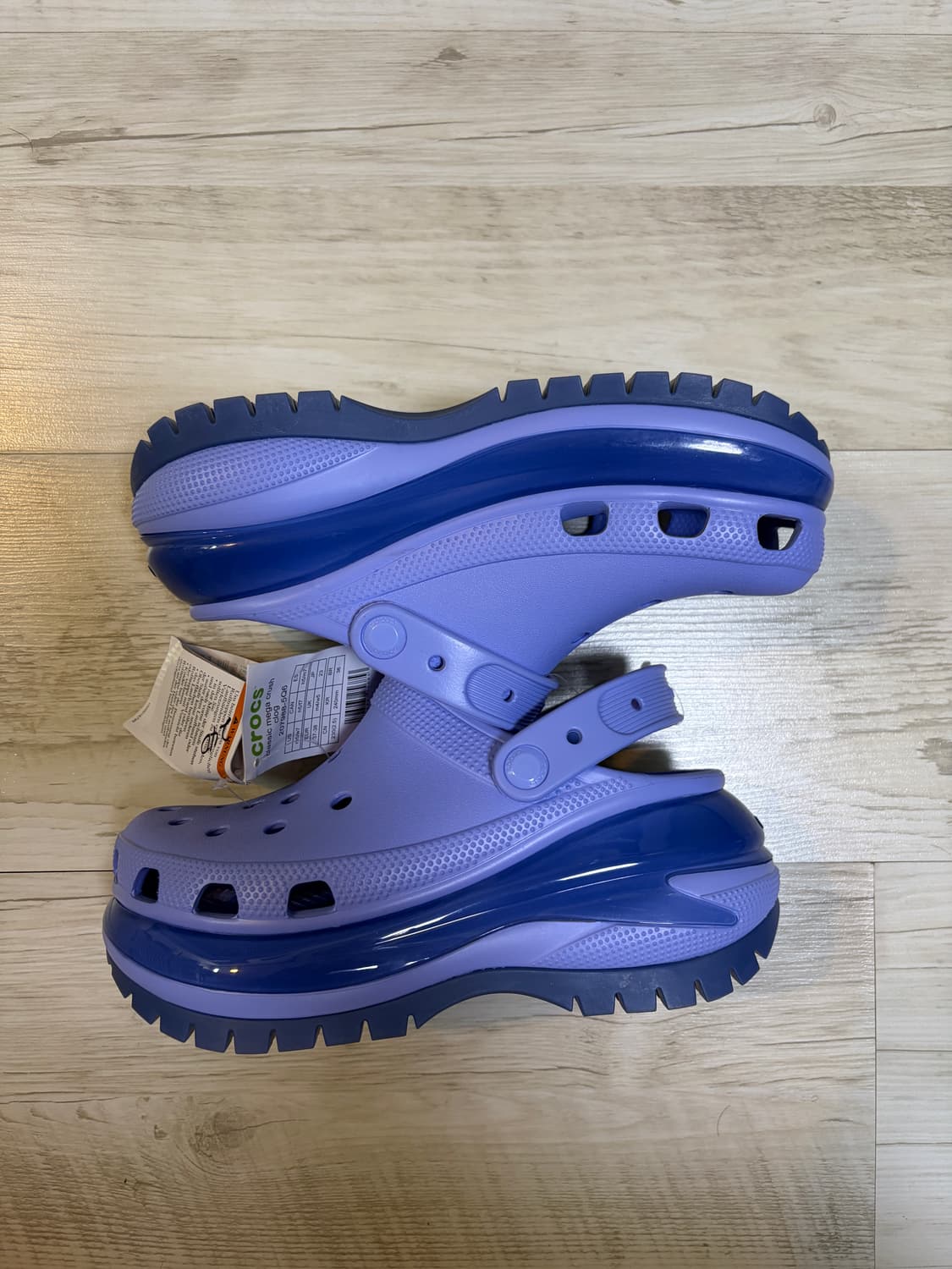 [240] 크록스 클래식 메가 크러쉬 클로그 문 젤리 새상품 상품이미지3