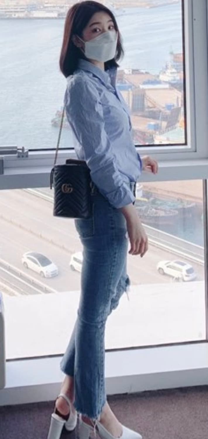 구찌 마몬트 마틀라세 버킷백/크로스백 새상품급 정품(감정서O) 상품이미지4