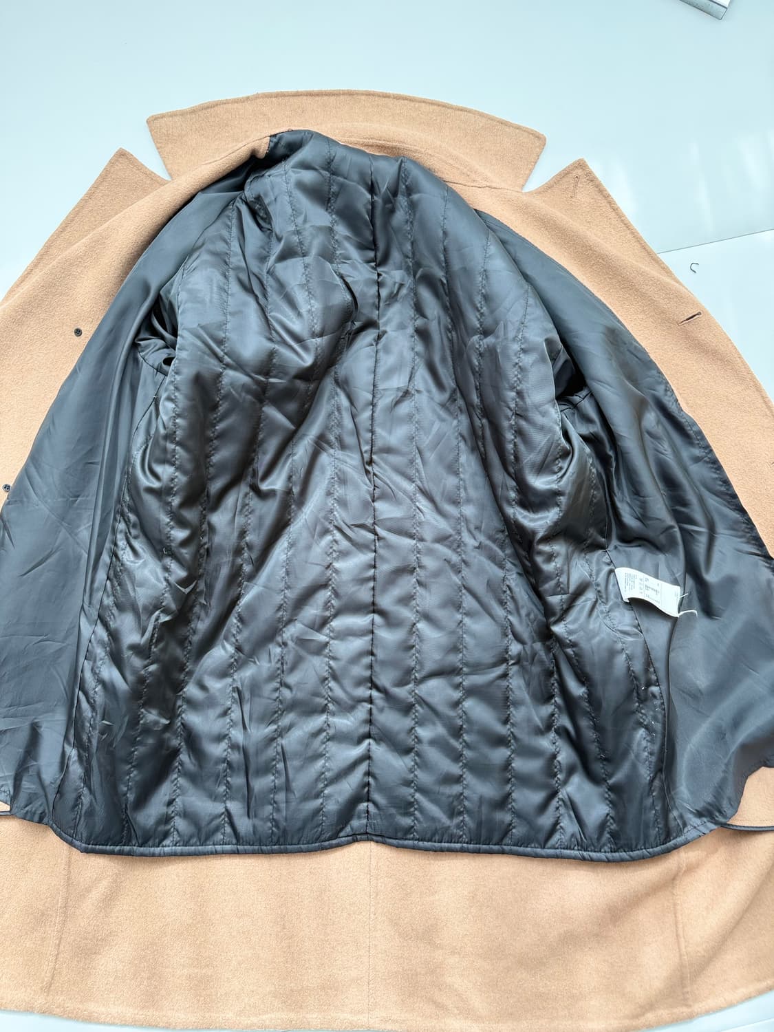 (시즌오프)PLAC 오버핏 울 캐시미어 코트 상품이미지3