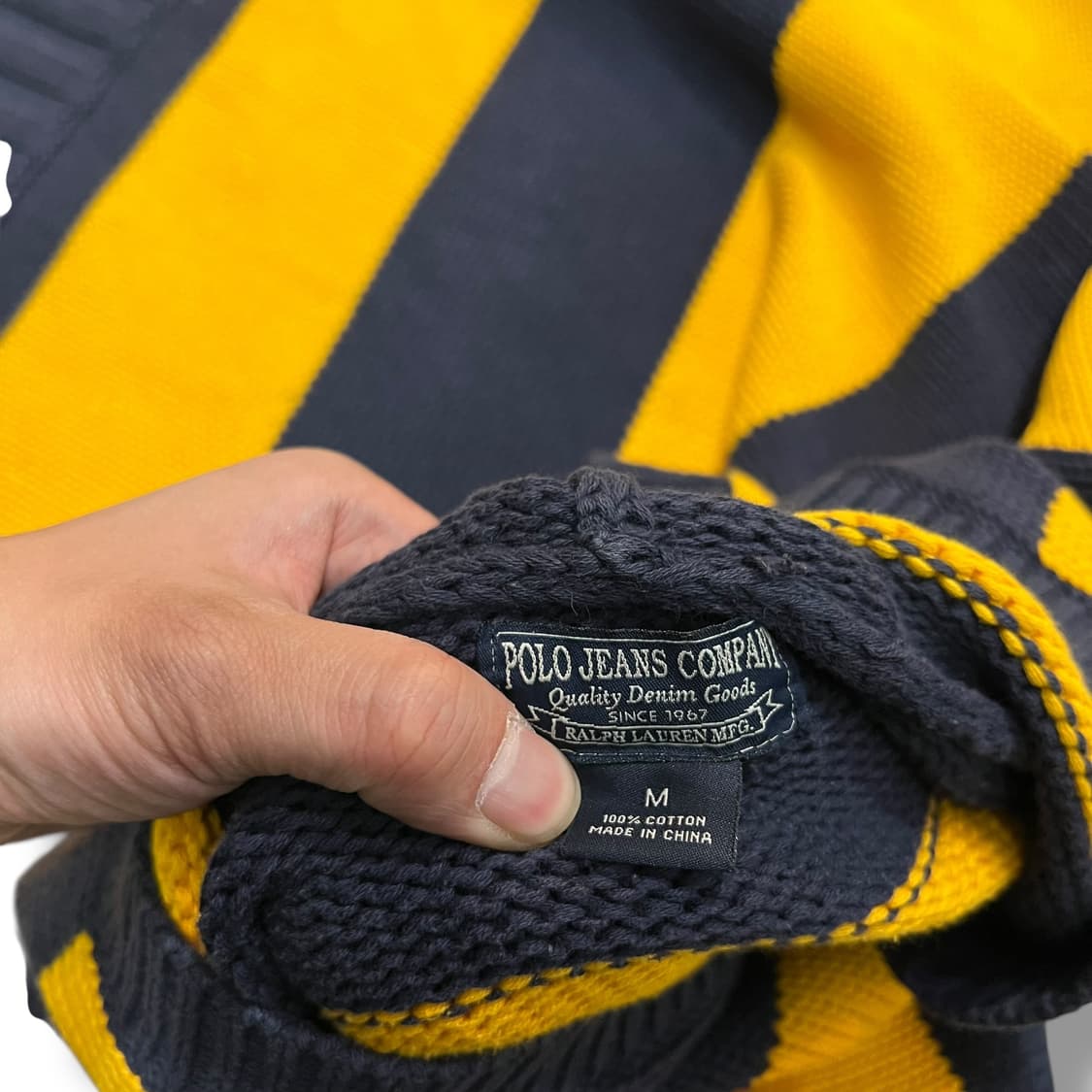  폴로진스 스트라이프 니트 후드티 y14215 상품이미지7