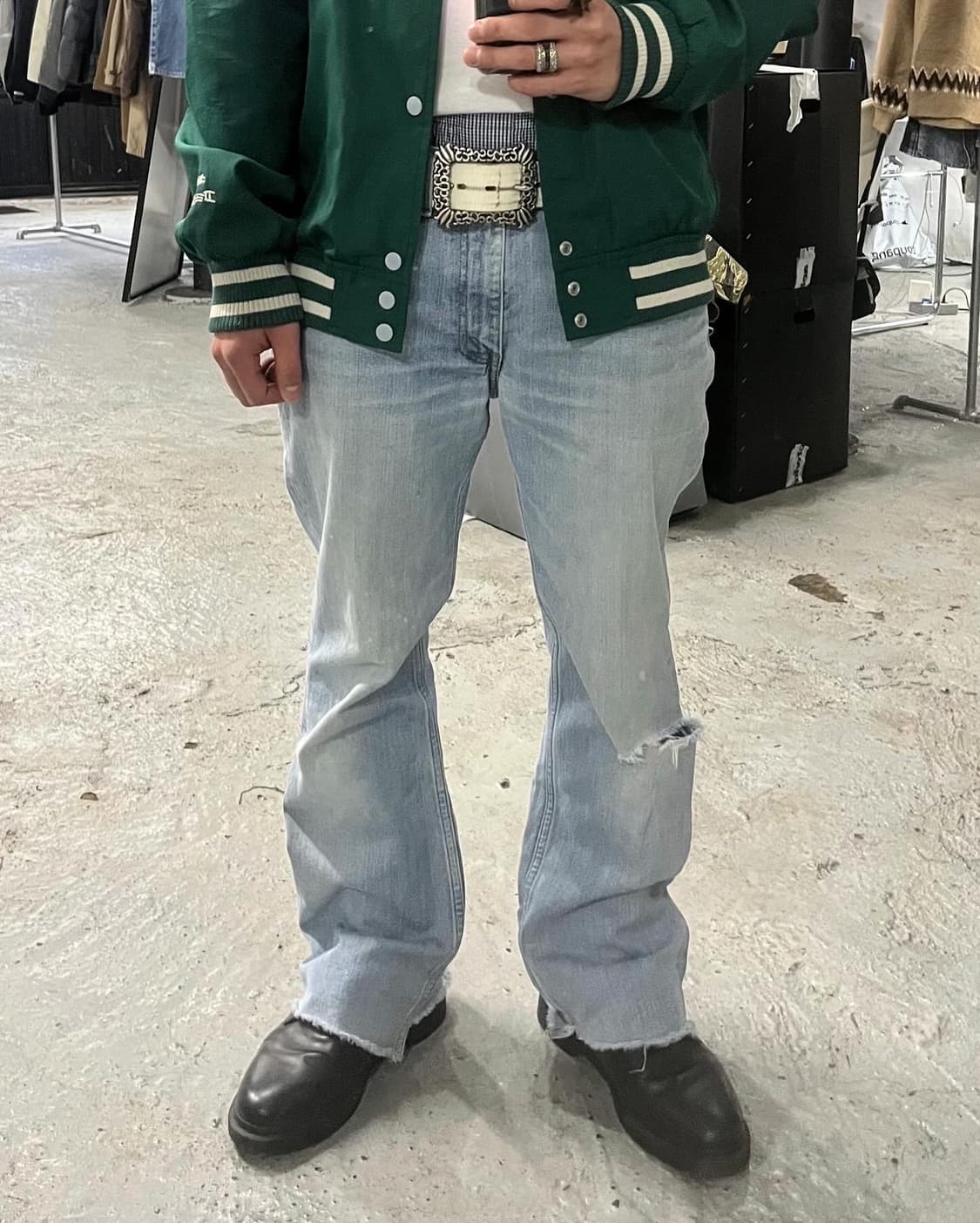 00s Levi’s 517 flare jean /made in japan 상품이미지2