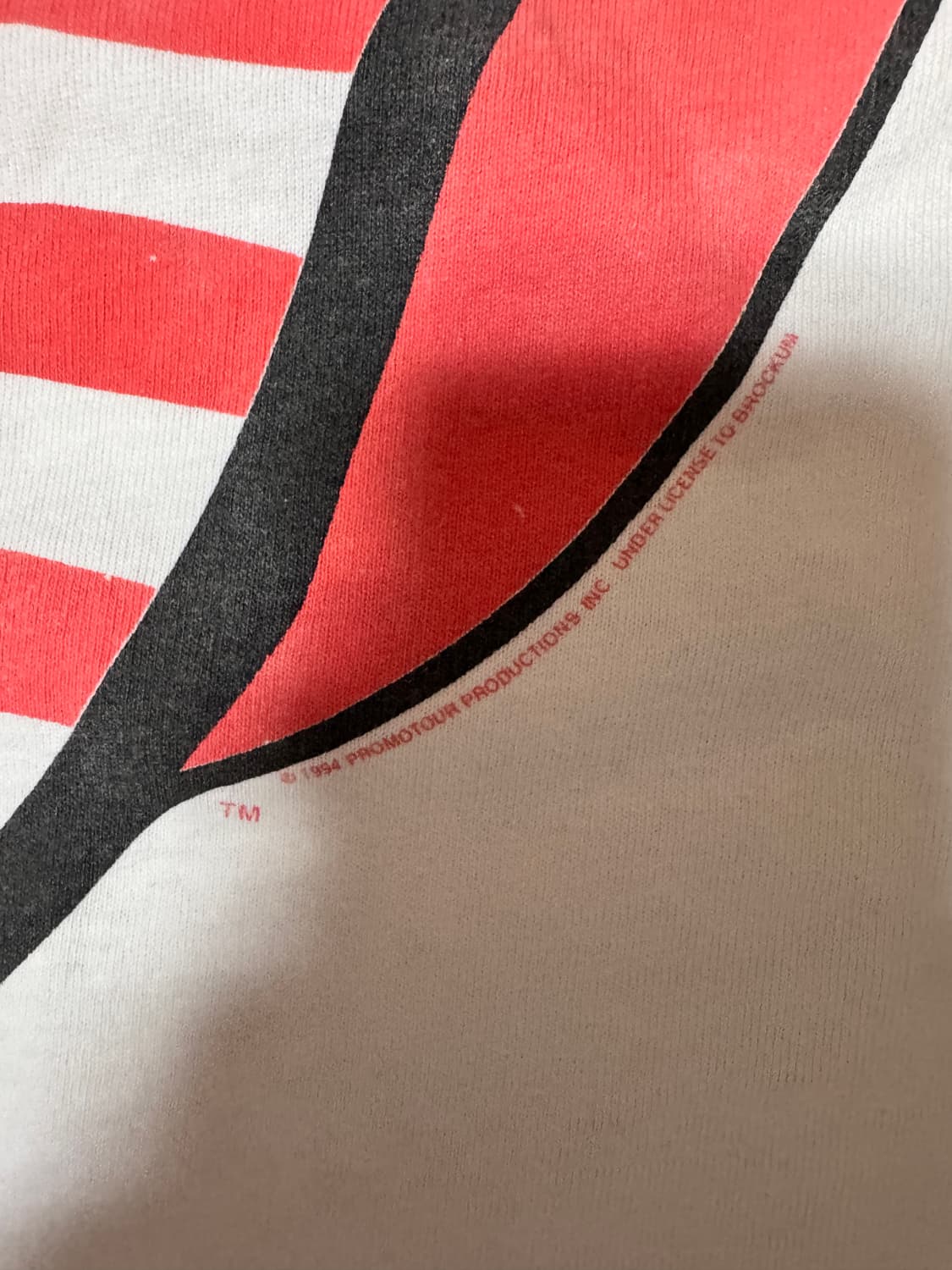 [XXL] 90s 롤링스톤즈 Voodoo Lounge 투어 밴드티 상품이미지4