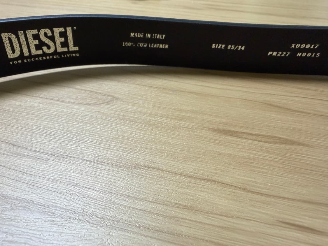 디젤 레더 벨트 상품이미지3