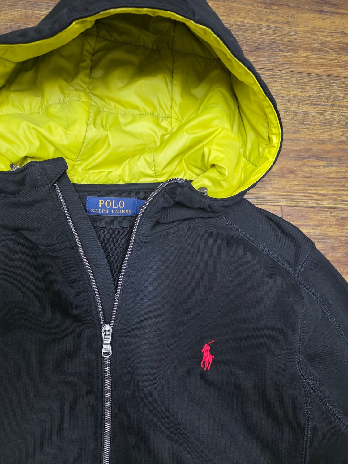 폴로 와펜 후드집업 상품이미지2