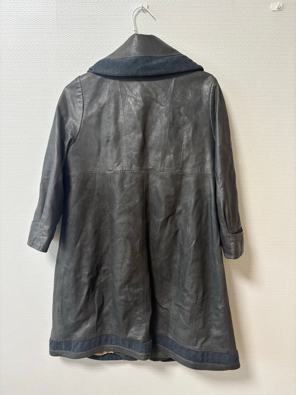 리얼 레더 코트 상품이미지4