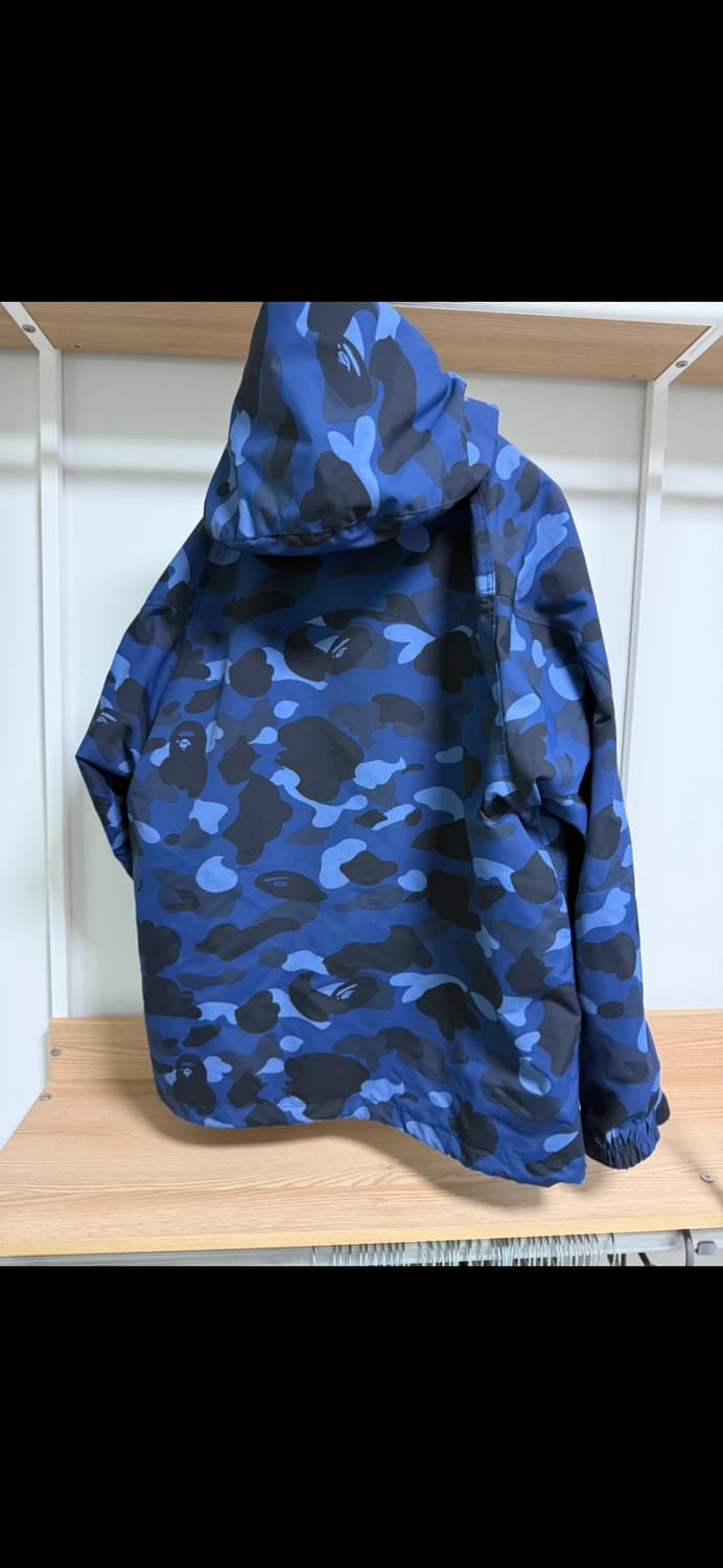 베이프 카모 스노우보드자켓 네이비 S 상품이미지2