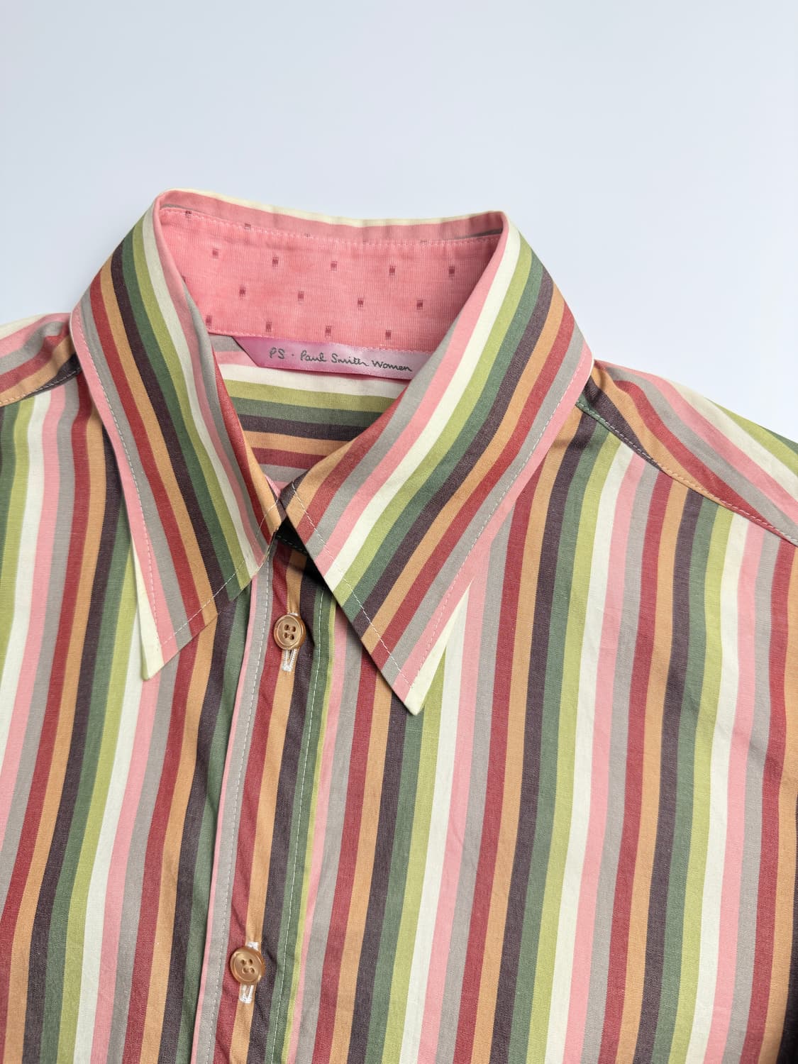 빈티지 Paul Smith 스트라이프 반팔 셔츠 상품이미지2
