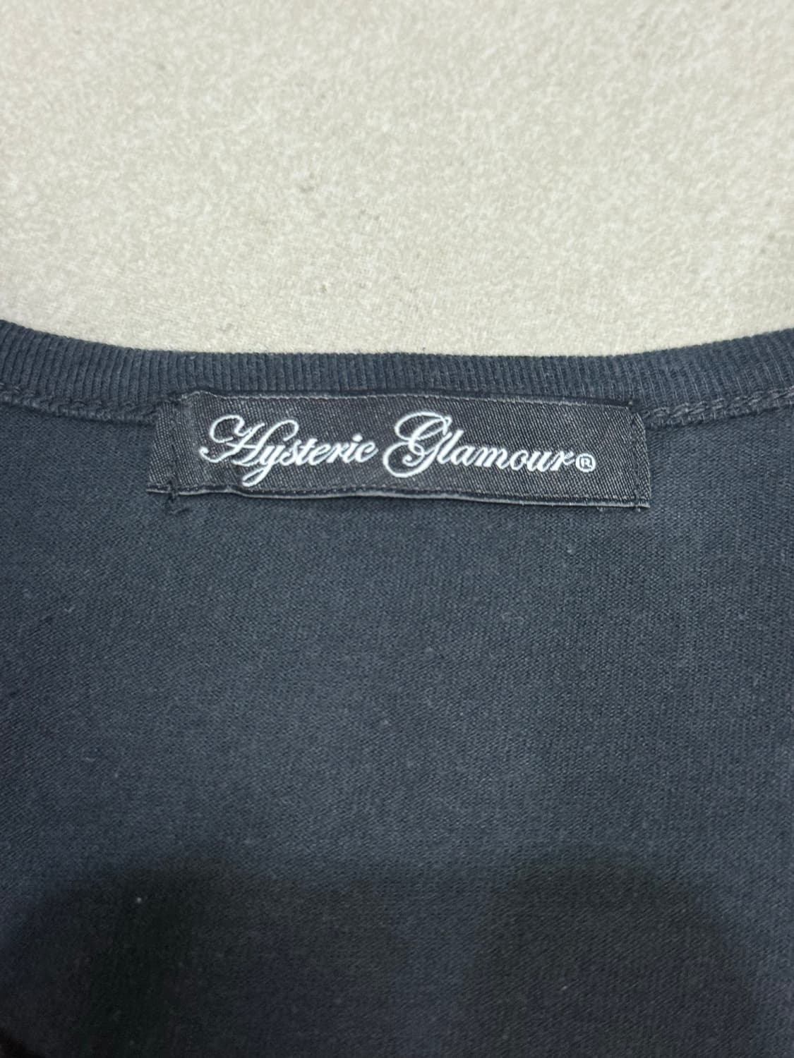 히스테릭 글래머 아카이브 바이커걸 롱슬리브 티셔츠 상품이미지3