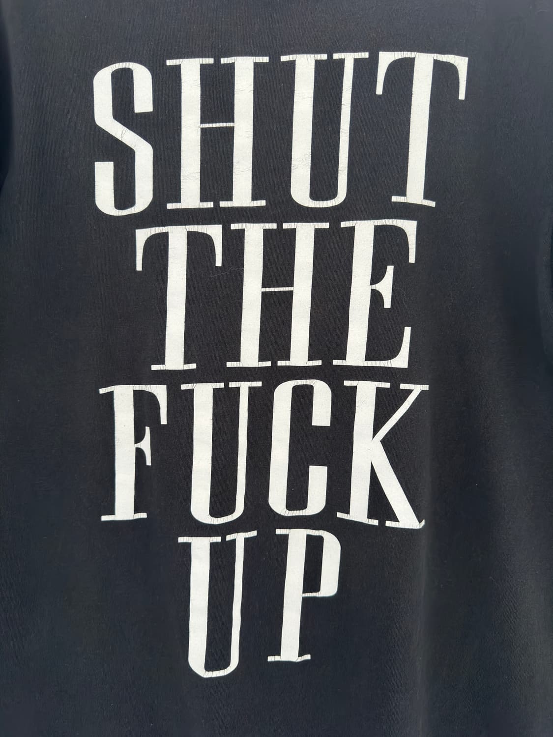 [MADE IN USA] “SHUT THE FUCK UP” 프린트 티셔츠 상품이미지2