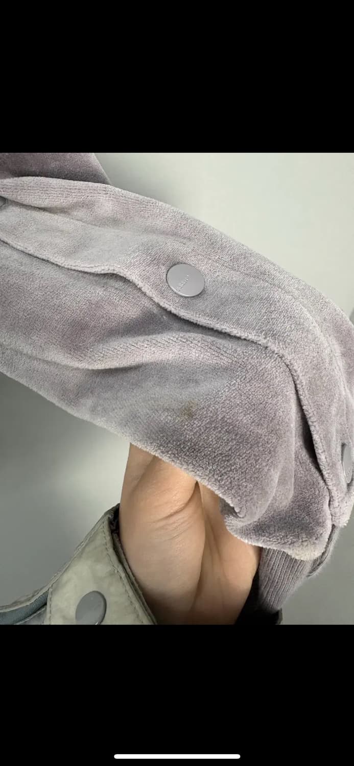 아디다스 아디브레이크 벨루어 퍼플그레이 후디 H1479 상품이미지8