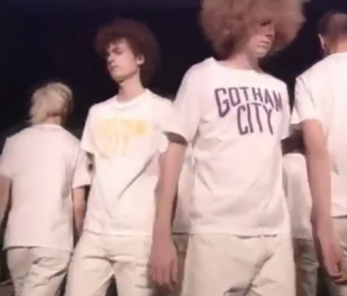2002 s/s 넘버나인 고담시티 트러커 캡 상품이미지5