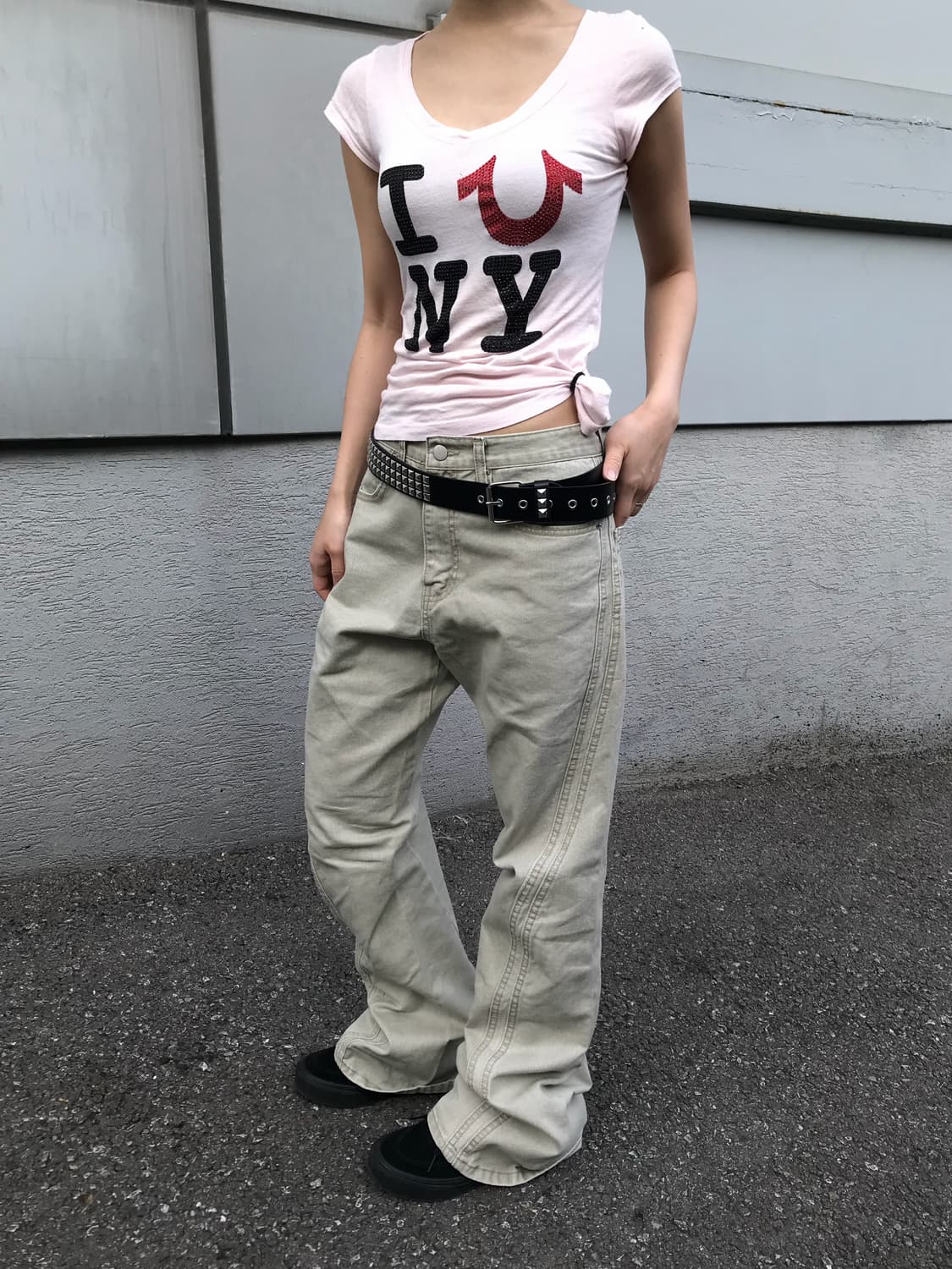 보세 플레어 데님 팬츠 상품이미지2
