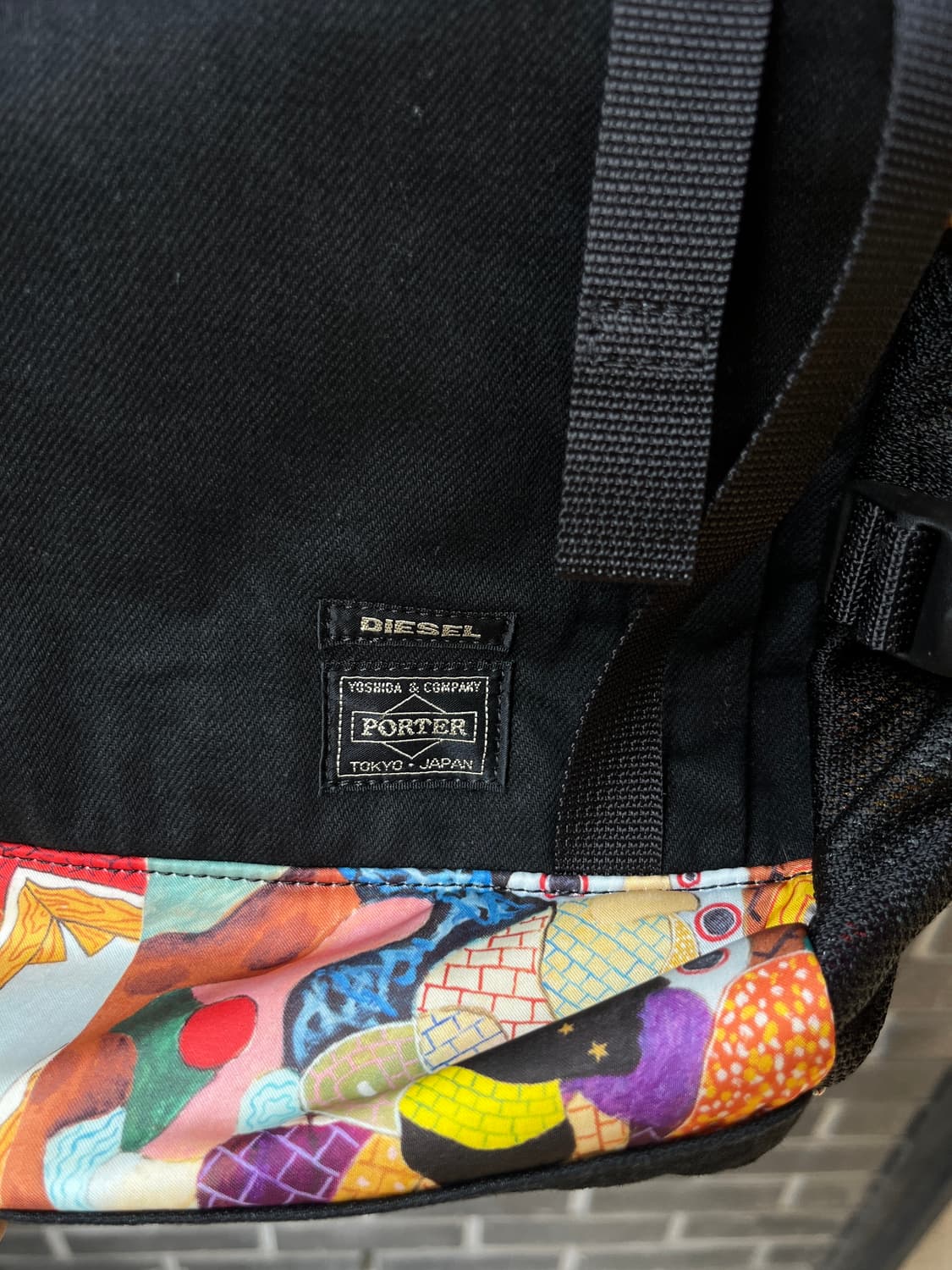 Porter x Diesel 포터x디젤 콜라보레이션 백팩 상품이미지2