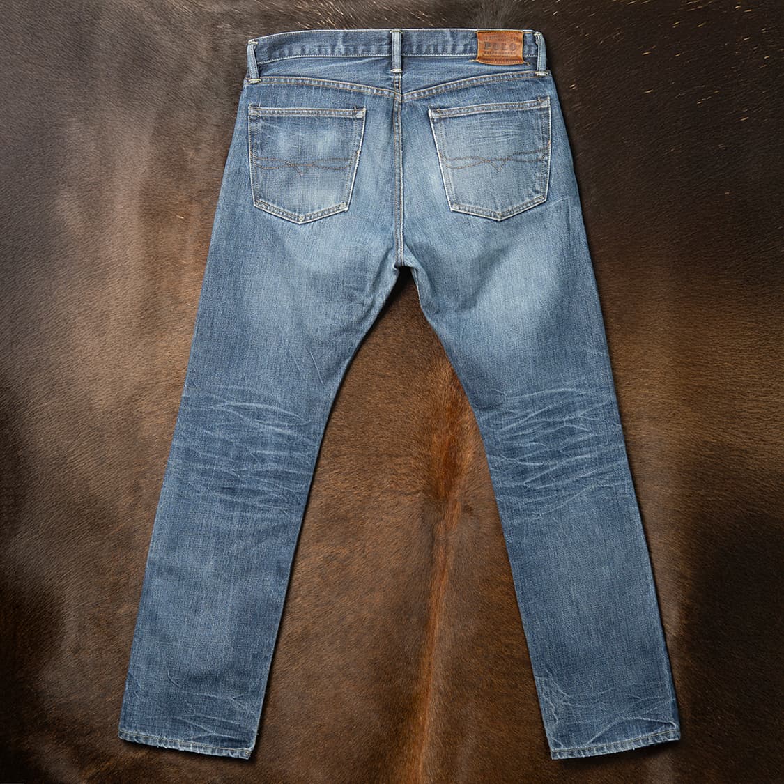 [34] 폴로 랄프로렌 슬림 스트레이트 핏 워시드 데님팬츠  상품이미지3