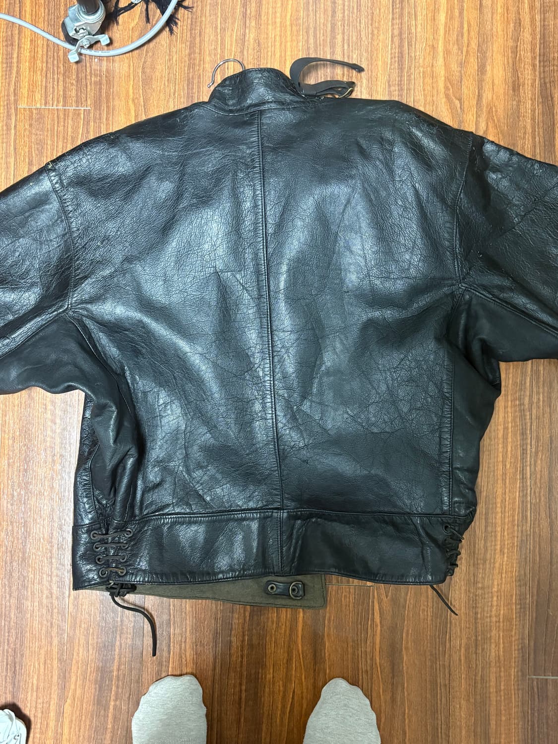 40s sweden army motorcycle jacket 상품이미지4