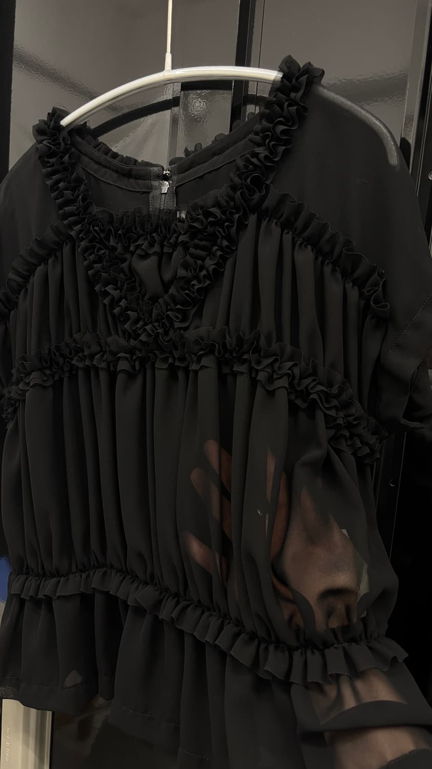 COMME des GARCONS AD2021 ruffle top 상품이미지2