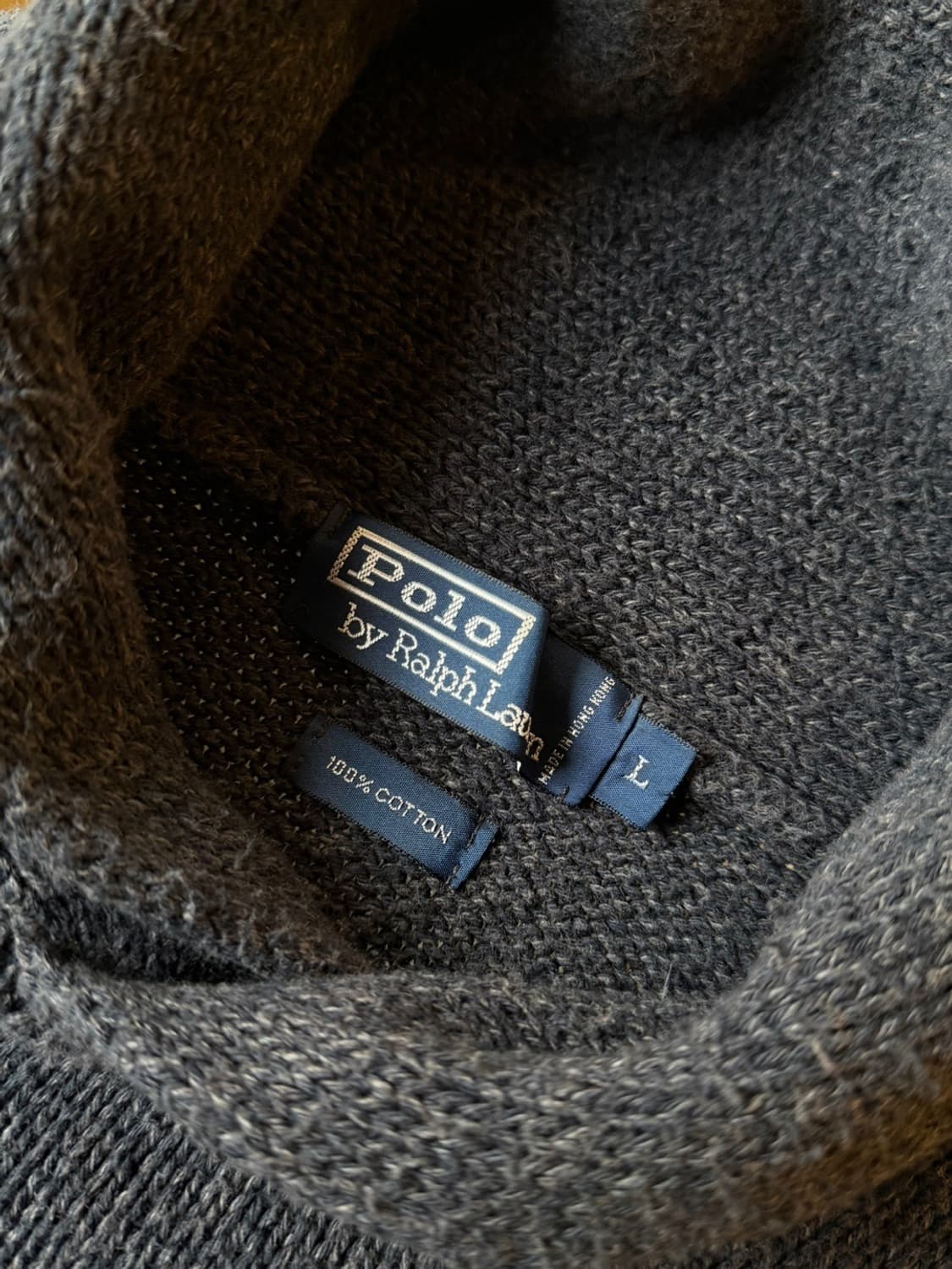 폴로 랄프로렌 숄칼라 니트 100~105 상품이미지8