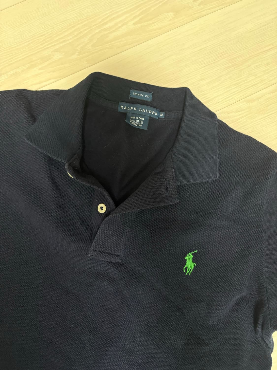폴로 카라 반팔티 네이비 (polo)  M ⋆ 상품이미지2