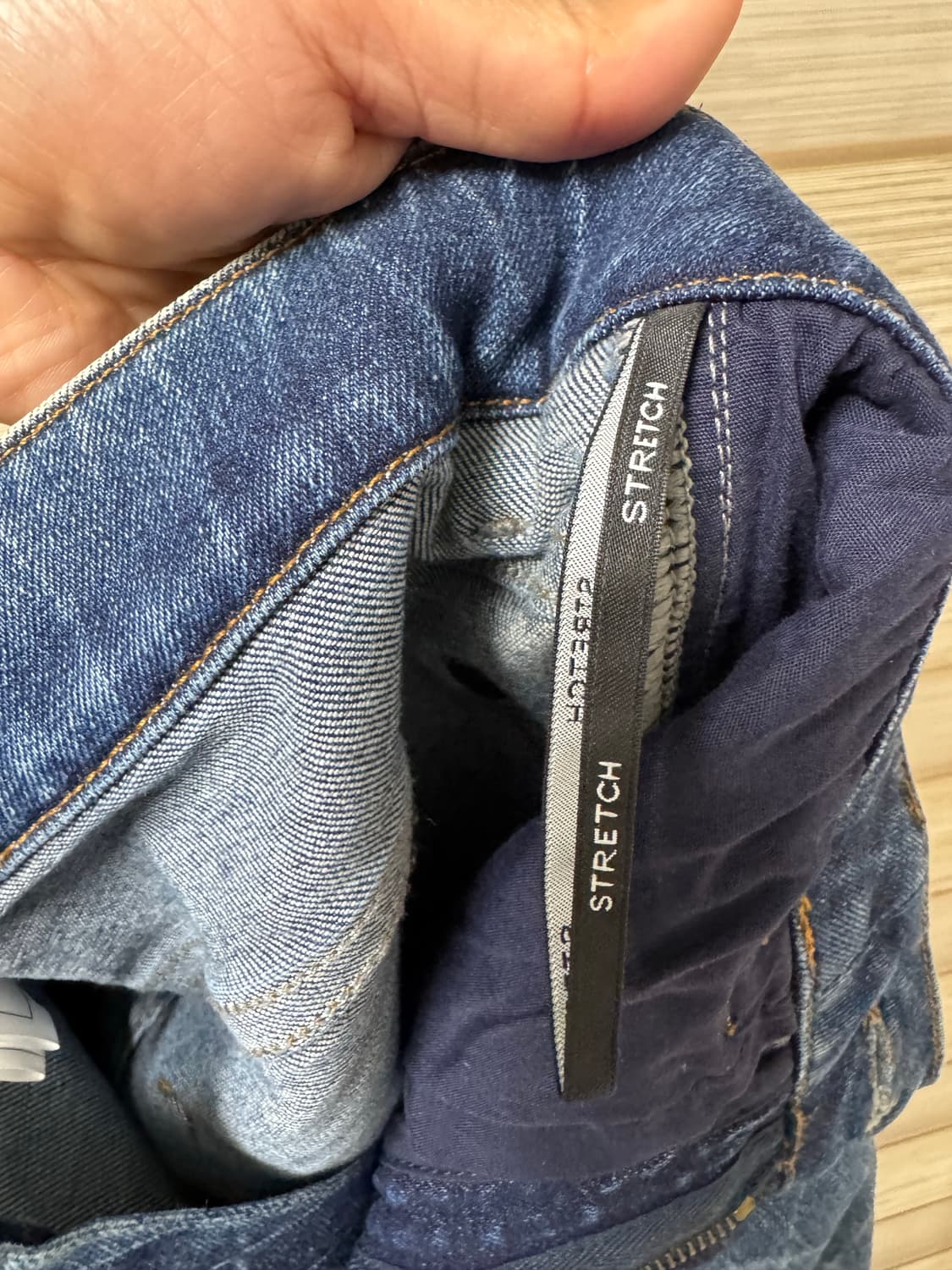 샤넬 여성 다이아몬드 패턴 청바지 36 상품이미지5