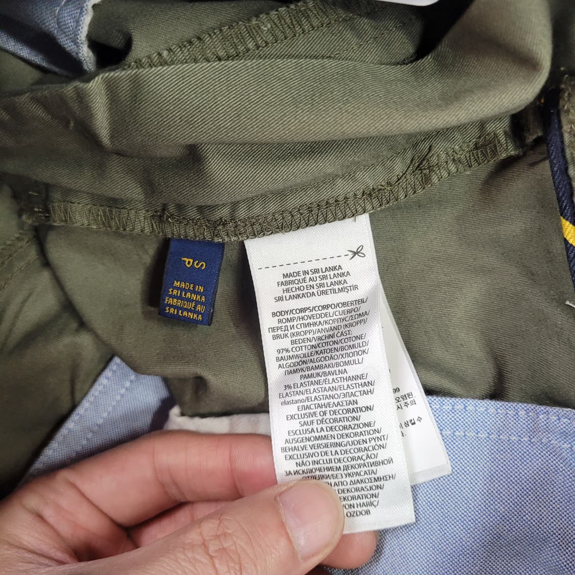 Polo 폴로 랄프로렌 카키색 반바지 상품이미지4