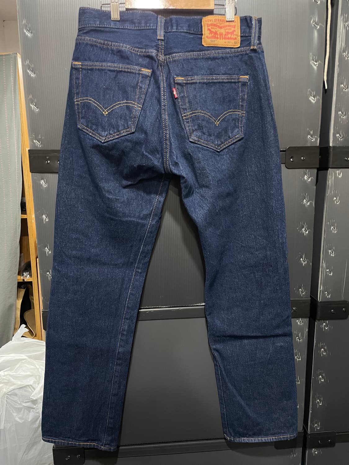 [32] 00s Levis 리바이스 501 생지 진청 빈티지 데님 청바지 상품이미지2