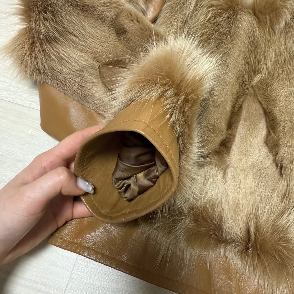 [VTG] fox fur jacket 상품이미지3