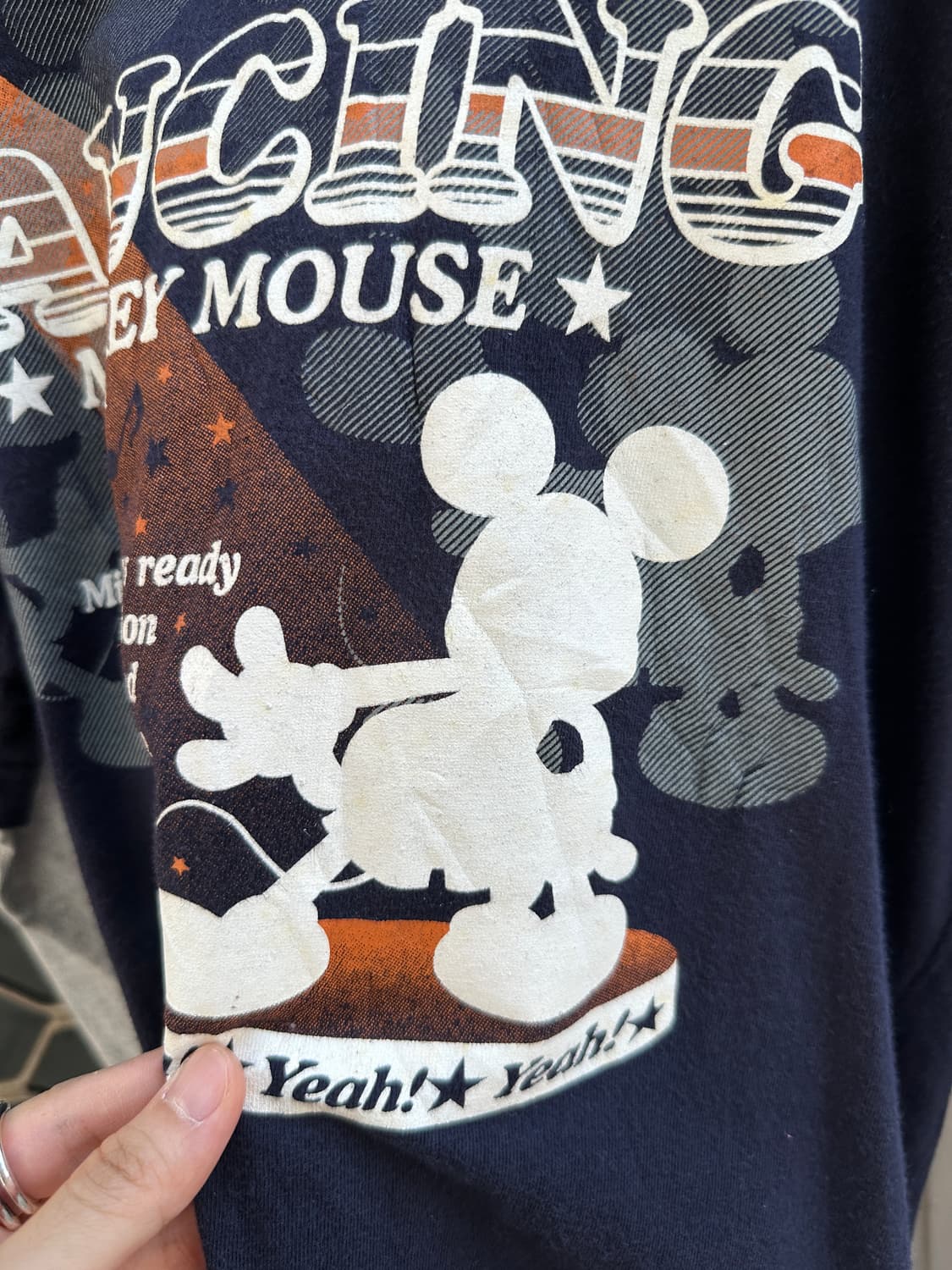 IGNIO vintage Mickey Mouse fake layered  상품이미지3