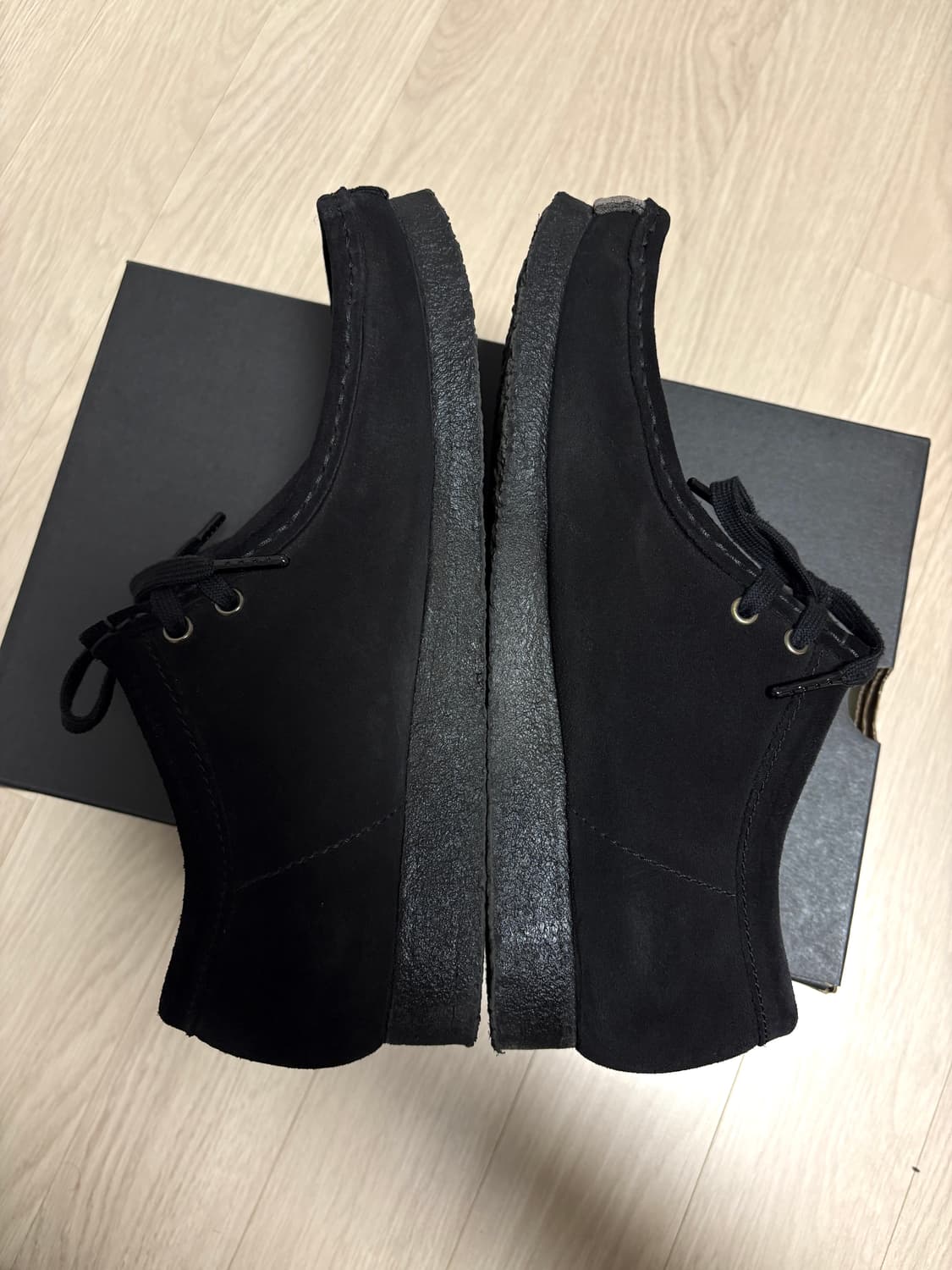 43 uk9 클락스 x 지용킴 선 블리치드 왈라비 블랙 280 상품이미지4