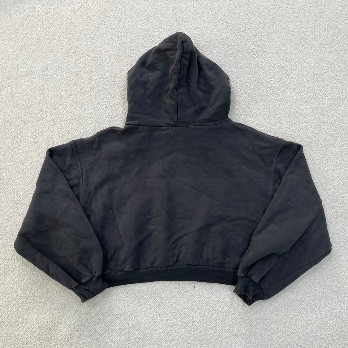 실측확인 유니크 여성 크롭 후드티 0310M 상품이미지3