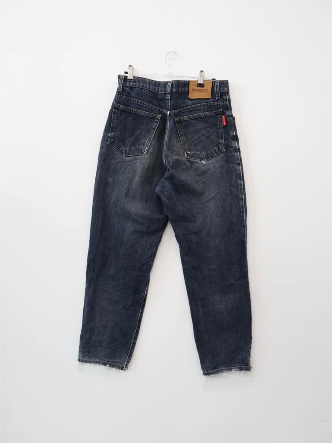Wrangler Black Distressed Denim Pants 상품이미지5