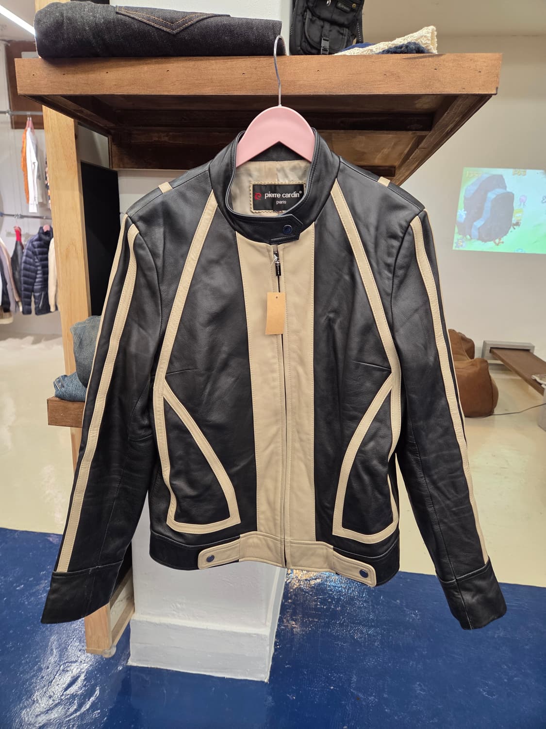 PECD 사이드라인 램스킨 레더 자켓 상품이미지5