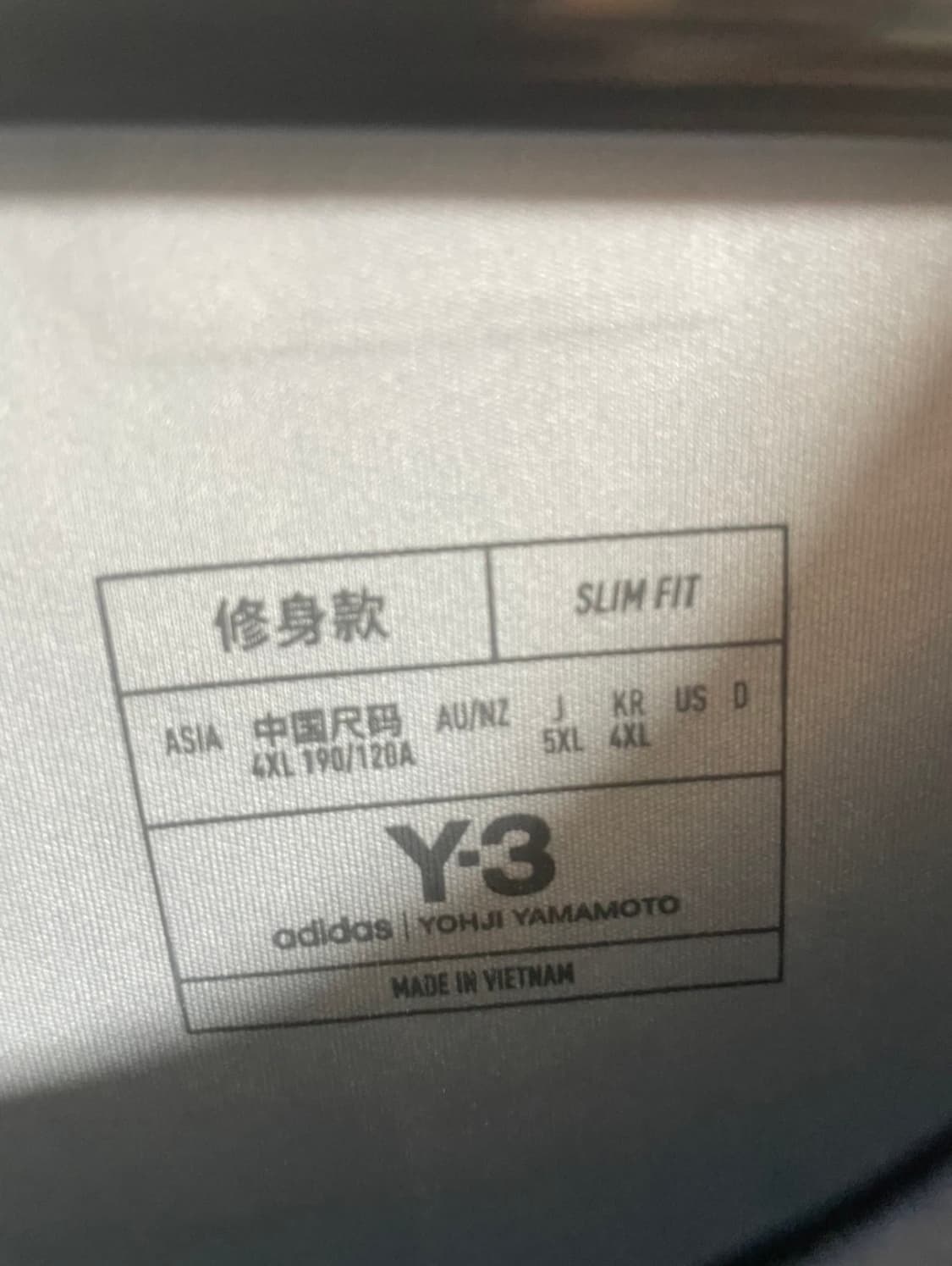 Y-3 일본 국대 유니폼 5xl 상품이미지3